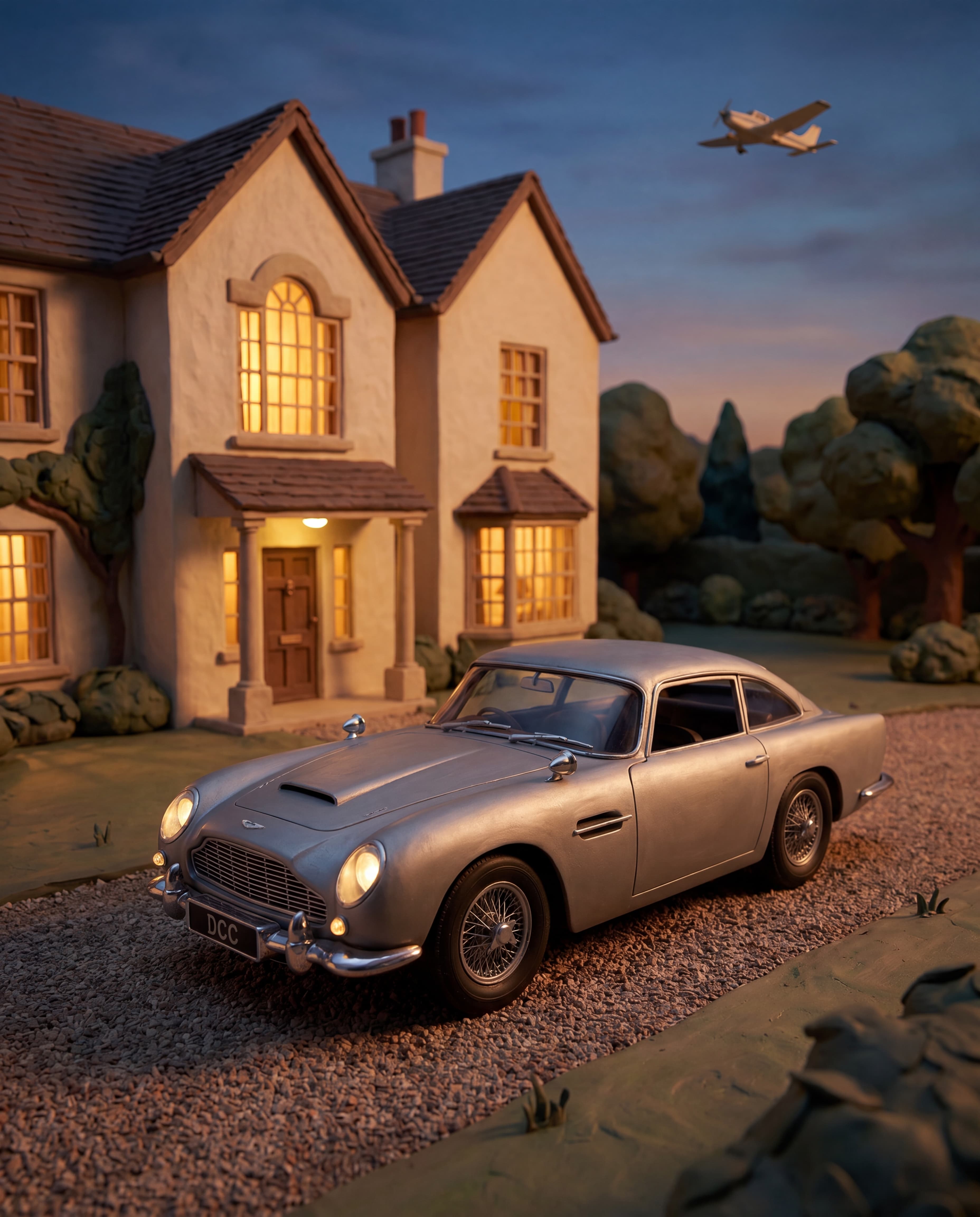 1963 Aston Martin DB5 Coupe claymation card